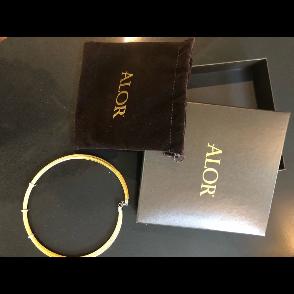 ALOR Micro Cable Necklace